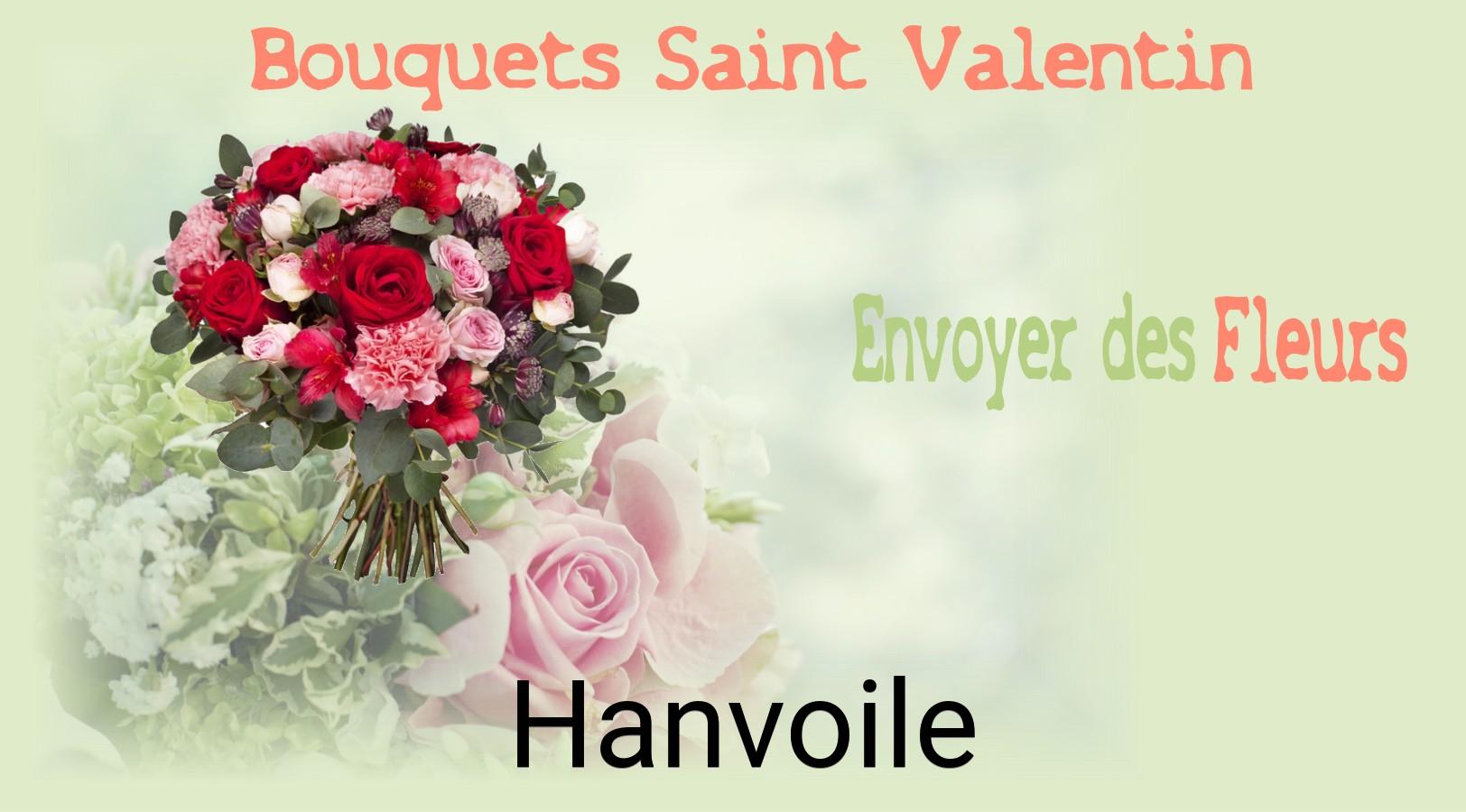 Roses de Saint-Valentin livrées à Hanvoile